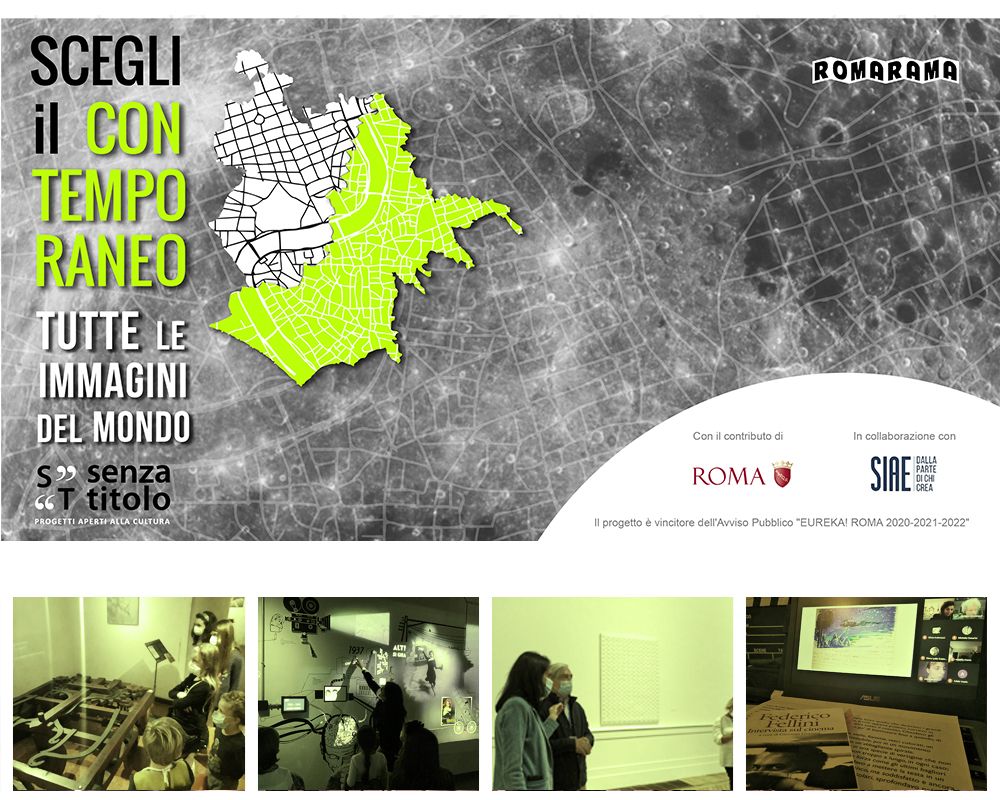 Scegli il Contemporaneo 8 : Tutte le immagini del mondo - Arte e scienza nei musei di Roma. Attività didattiche per Eureka! 2020 